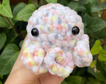 Crochet octopus, gehäkelter Oktopus, handmade, Amigurumi, selbst gemacht