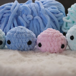 Gehäkelter Anti-Stressball, Amigurumi, Squishy Stressball, Angstball, Zappelspielzeug, Spielzeug, handgemacht, häkeln, Angst Ball, handmade