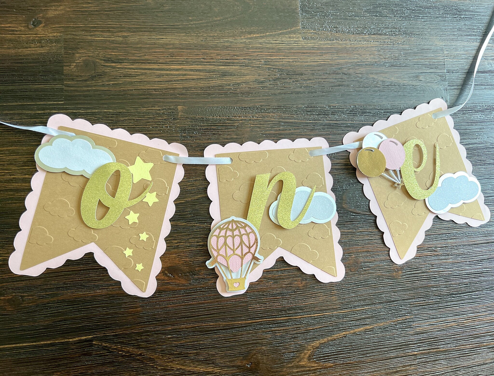 Hot Air Balloon Theme Birthday Decoration