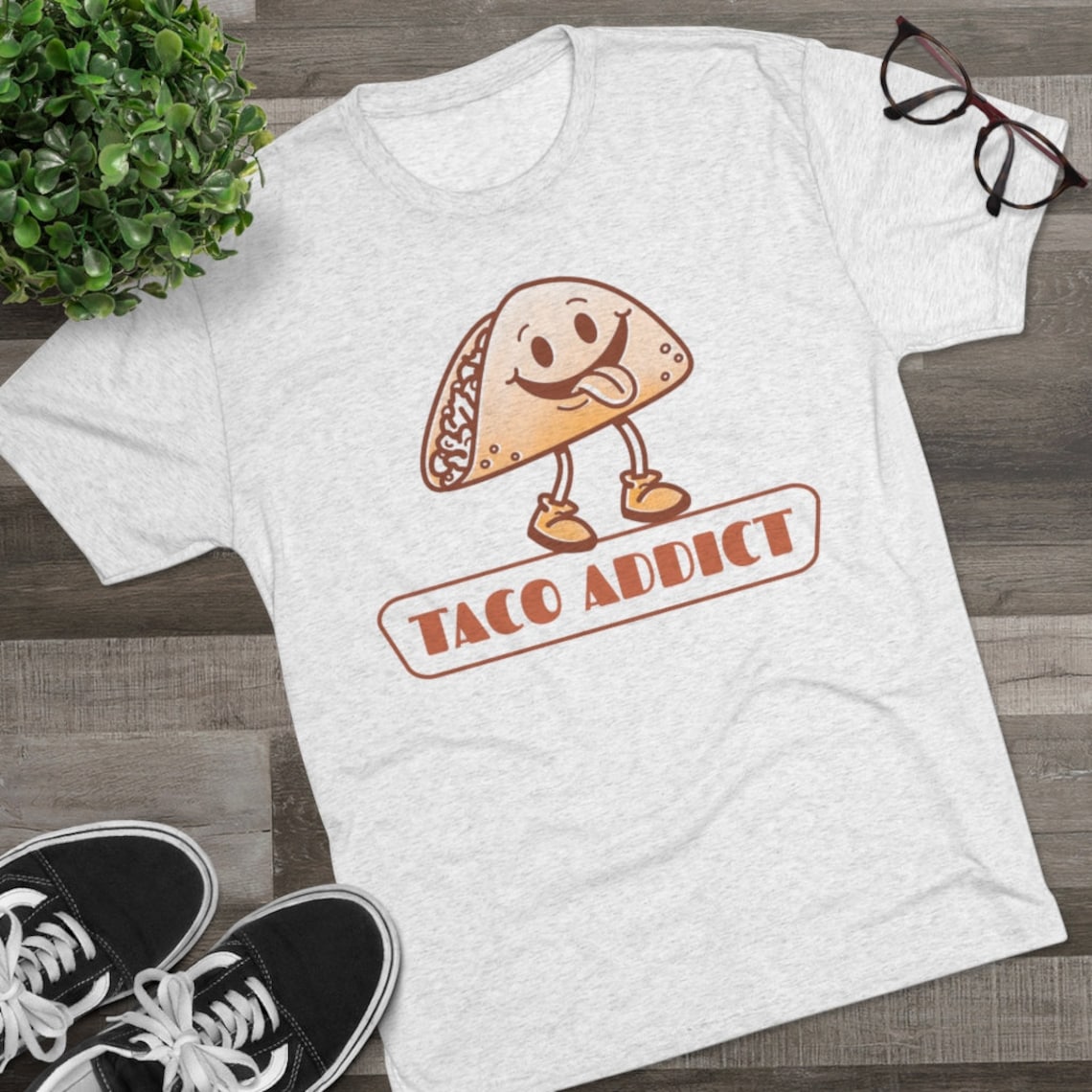 Men's Taco Addict Shirt Taco Lover Shirt Taco T Shirt Etsy