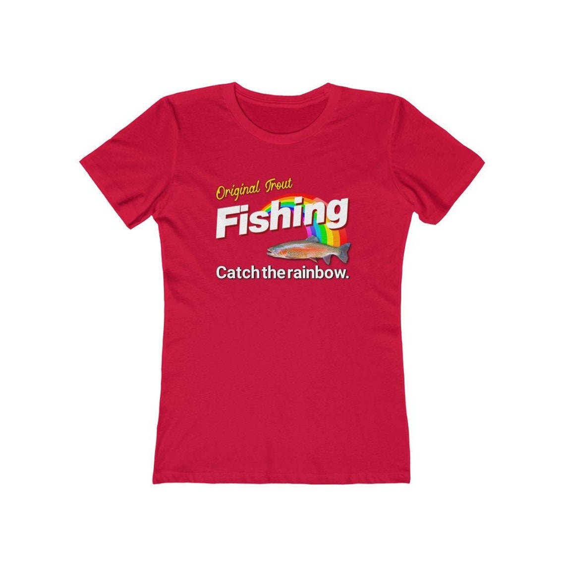 Women's Trout Fishing Shirt Trout Fisherman Gifts Trout Etsy