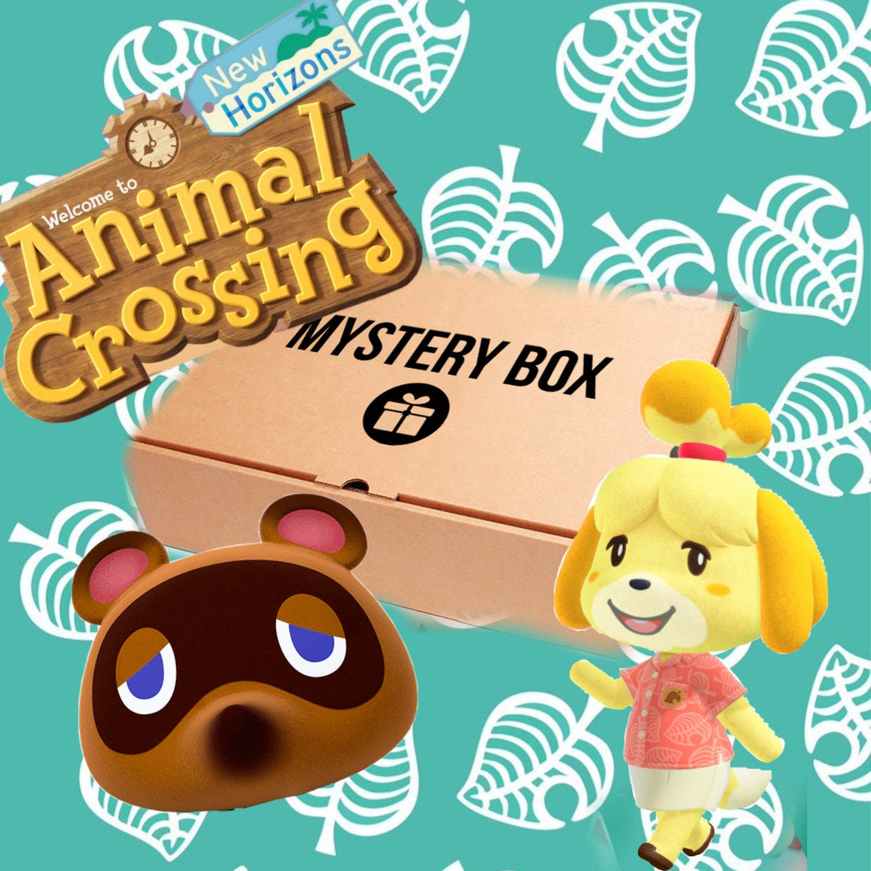 Animal Crossing Mystery Box 20 items IN GAME Etsy