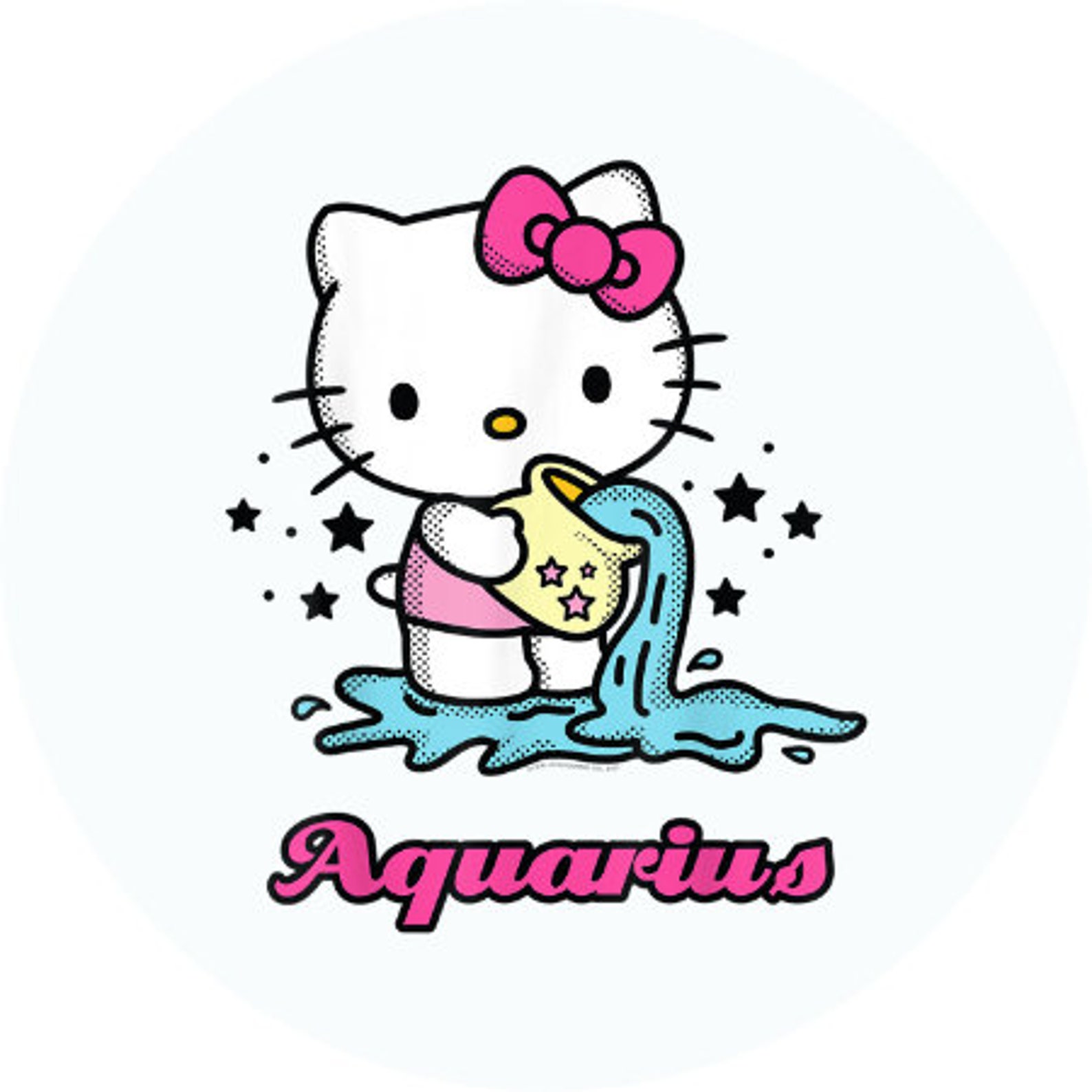 zodiac hello kitty plush aquarius