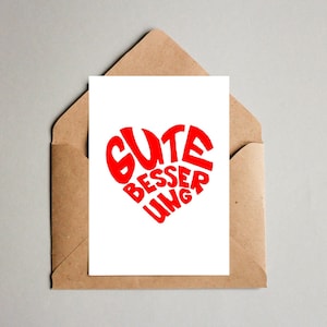 Guarisci presto cartolina