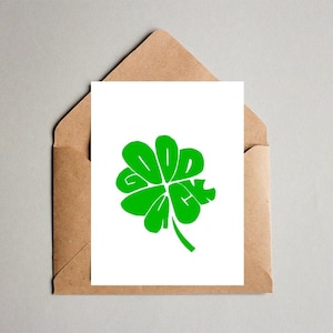 Carte postale bonne chance