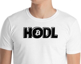 HODL Bitcoin - Camisa Bitcoin / Camiseta BTC / Camiseta Bitcoin / Camisa Criptográfica / Camiseta Bitcoin / Camisa Bitcoin Blanca / Camisa personalizada BTC