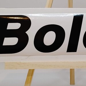 Vintage Boler 17&#39; Logo Decal - Retro Fibreglass Camper Decor