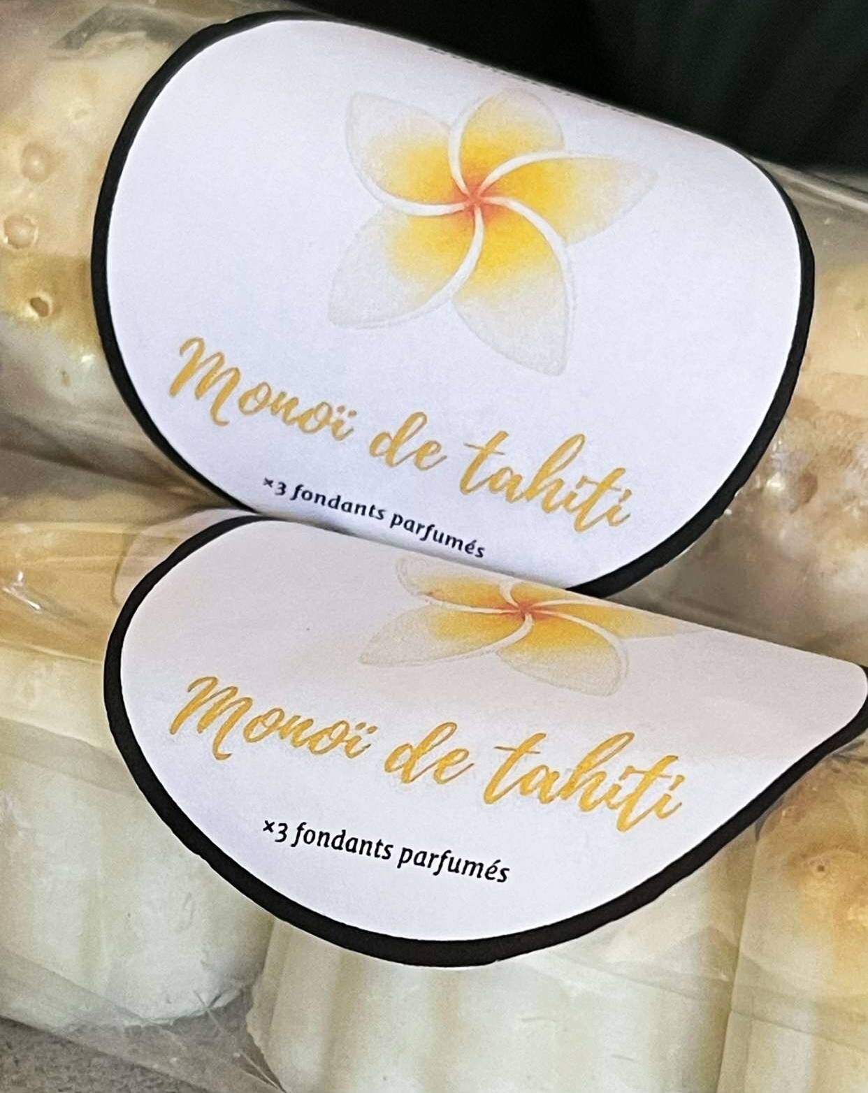 Lot Fondants Parfumés Monoï de Tahiti