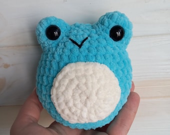 Frog squishmallow, frog plush worry pet sensory toy, stress ball, fidget toy stuffed animal