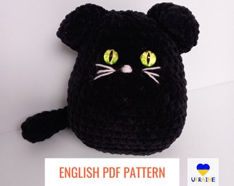 WZÓR PDF NA KOTKA NA SZYDEŁKO squishmallow amigurumi łatwy wzór pluszowy kawaii styl