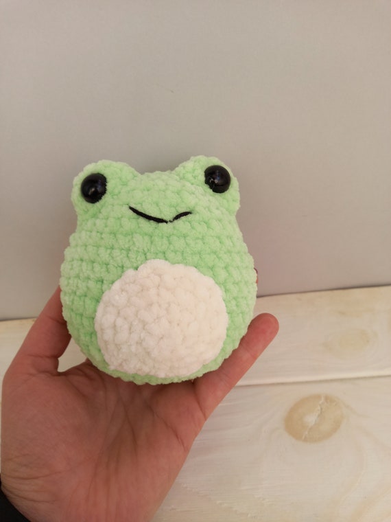 Frog Plush Worry Pet Fidget Sensory Toy, Squishmallow Kawaii Frog
