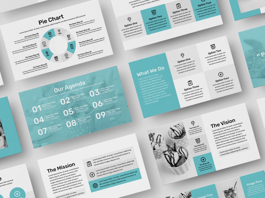 Minimal Modern Powerpoint Template – Clean Business Pitch Deck ...