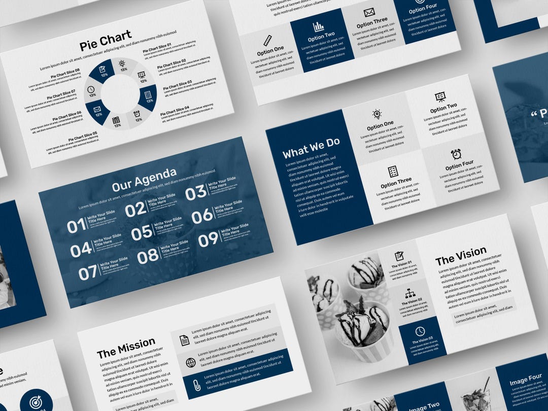 Minimal Modern Powerpoint Template – Clean Business Pitch Deck ...