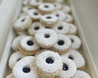 Gourmet Bakery Fresh N.Y Linzar Tarts by The Pastry Corner