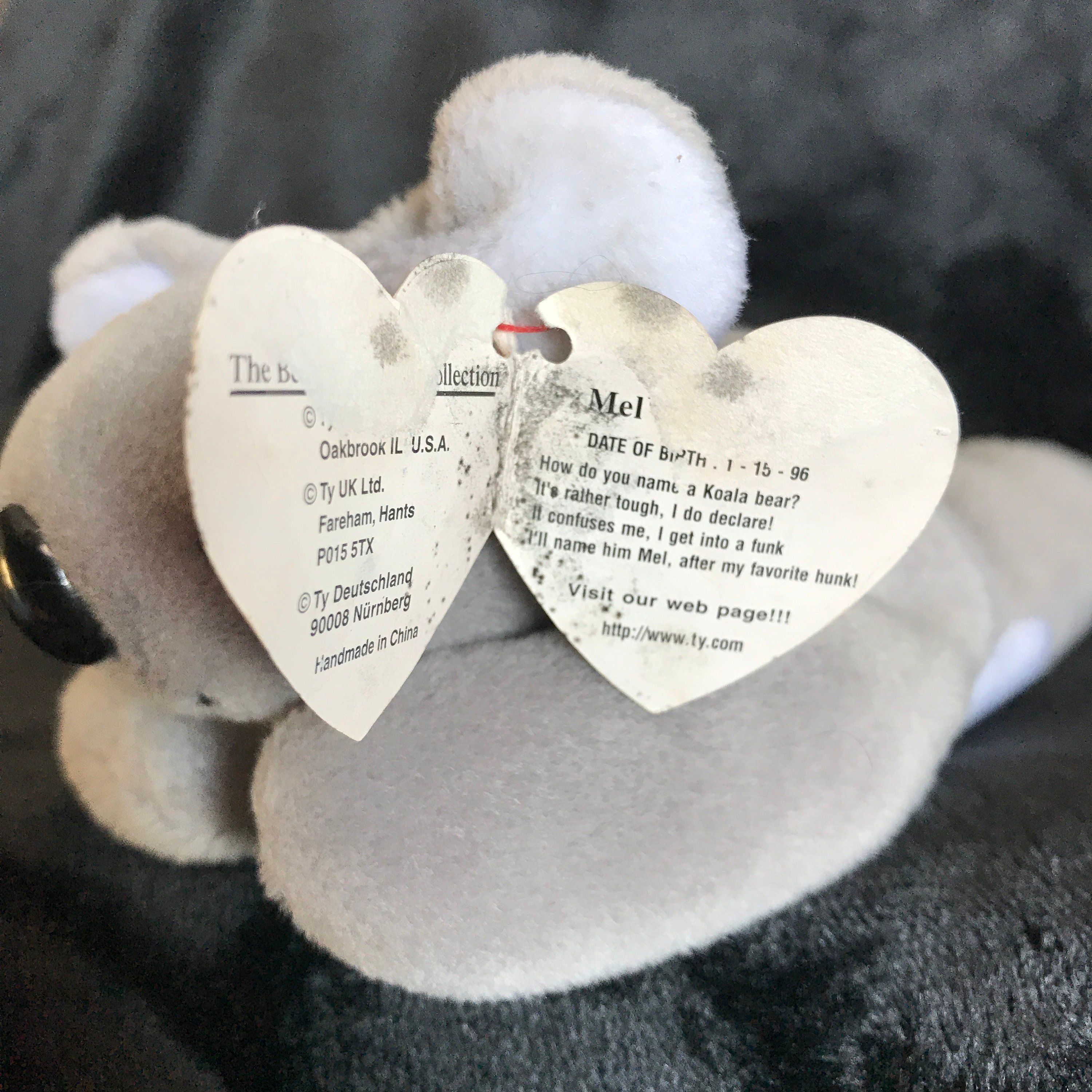 Collectable Mel TY Beanie Baby Rare Tag Errors | Etsy