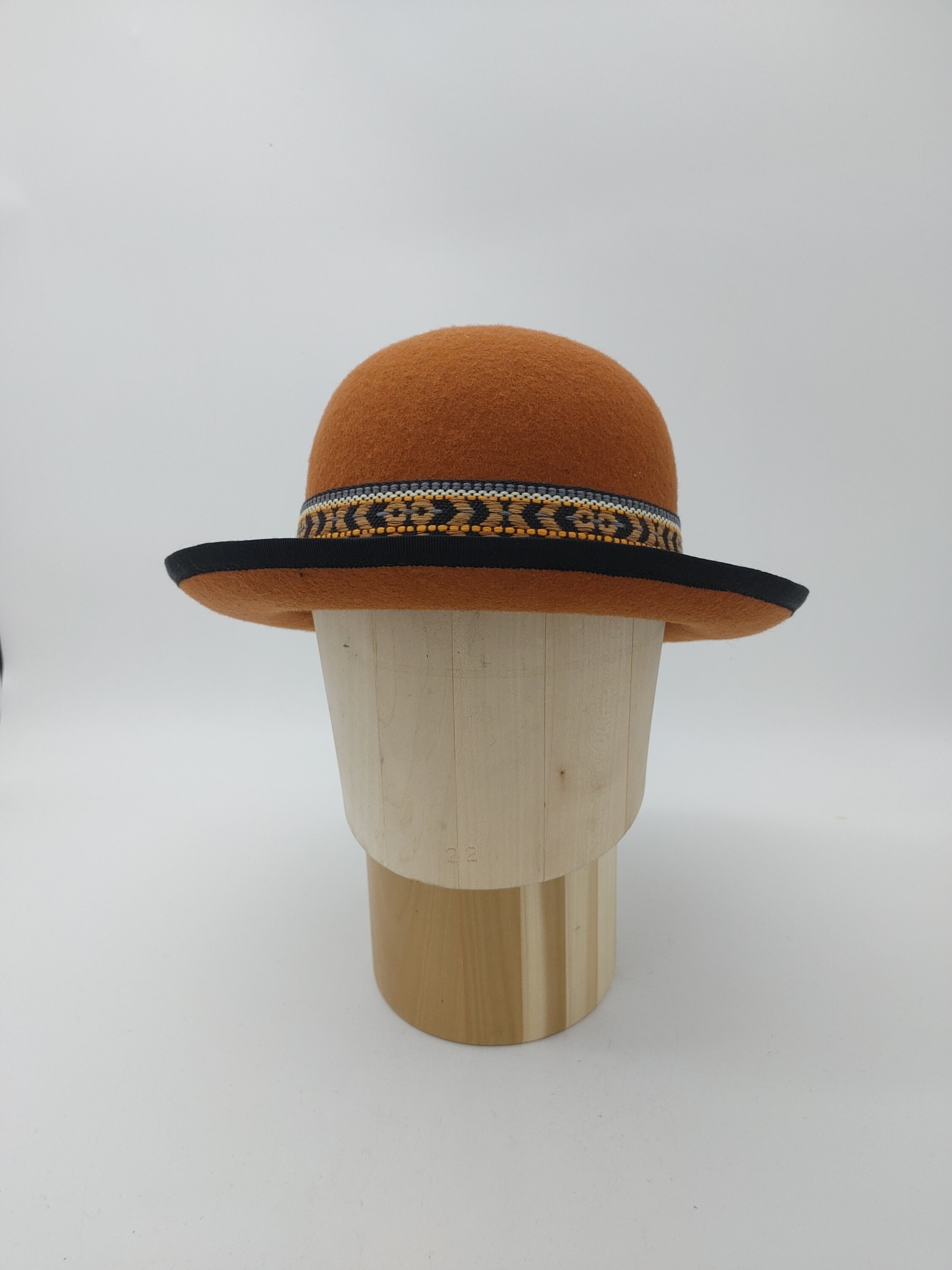 Vtg New York Hat Co Black Bowler Men's Hat | eBay