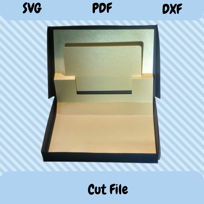 Gift Card Box Svg, Box Svg, Box Template Svg, Svg, Gift Box Svg