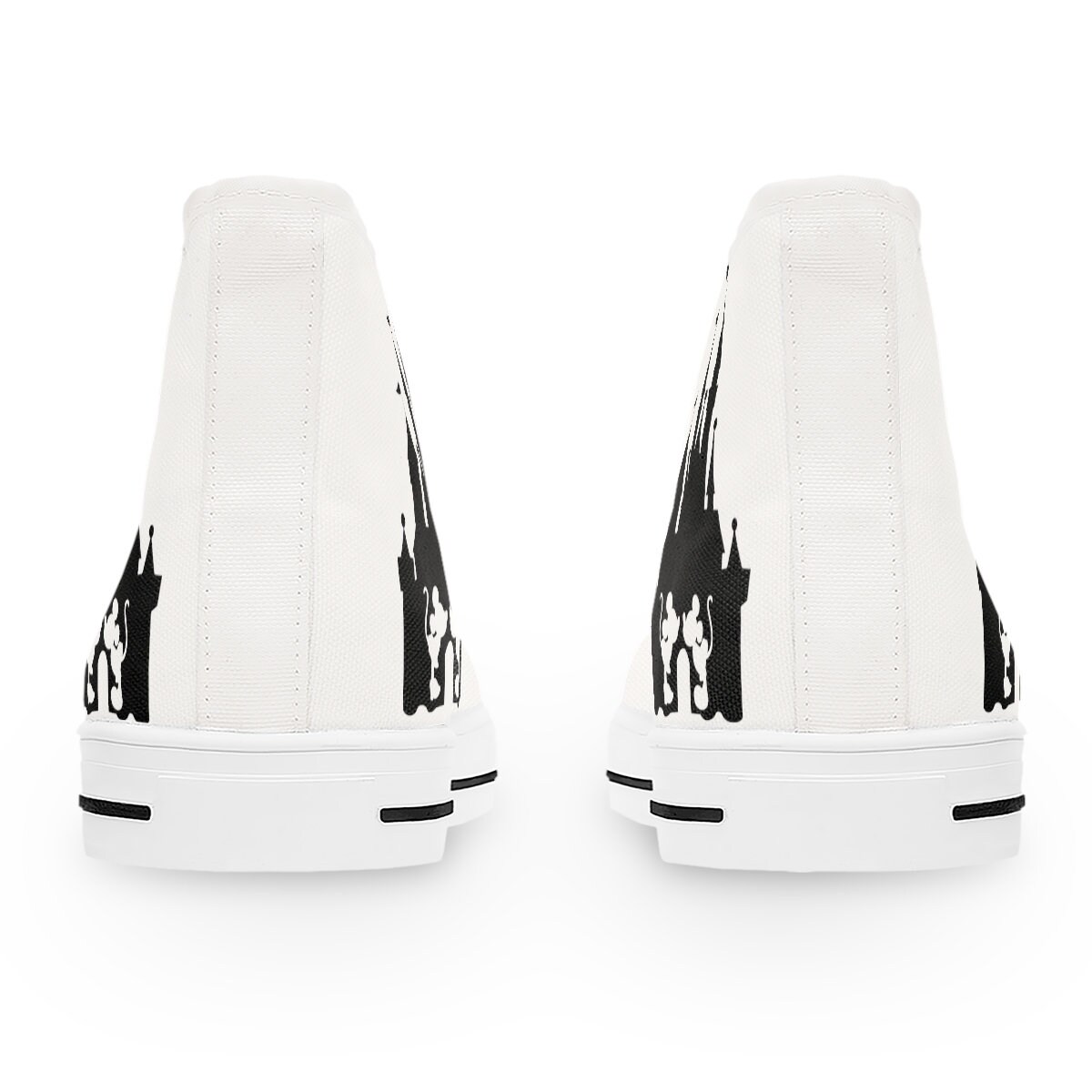 Mickey and shop minnie kissing sneakers