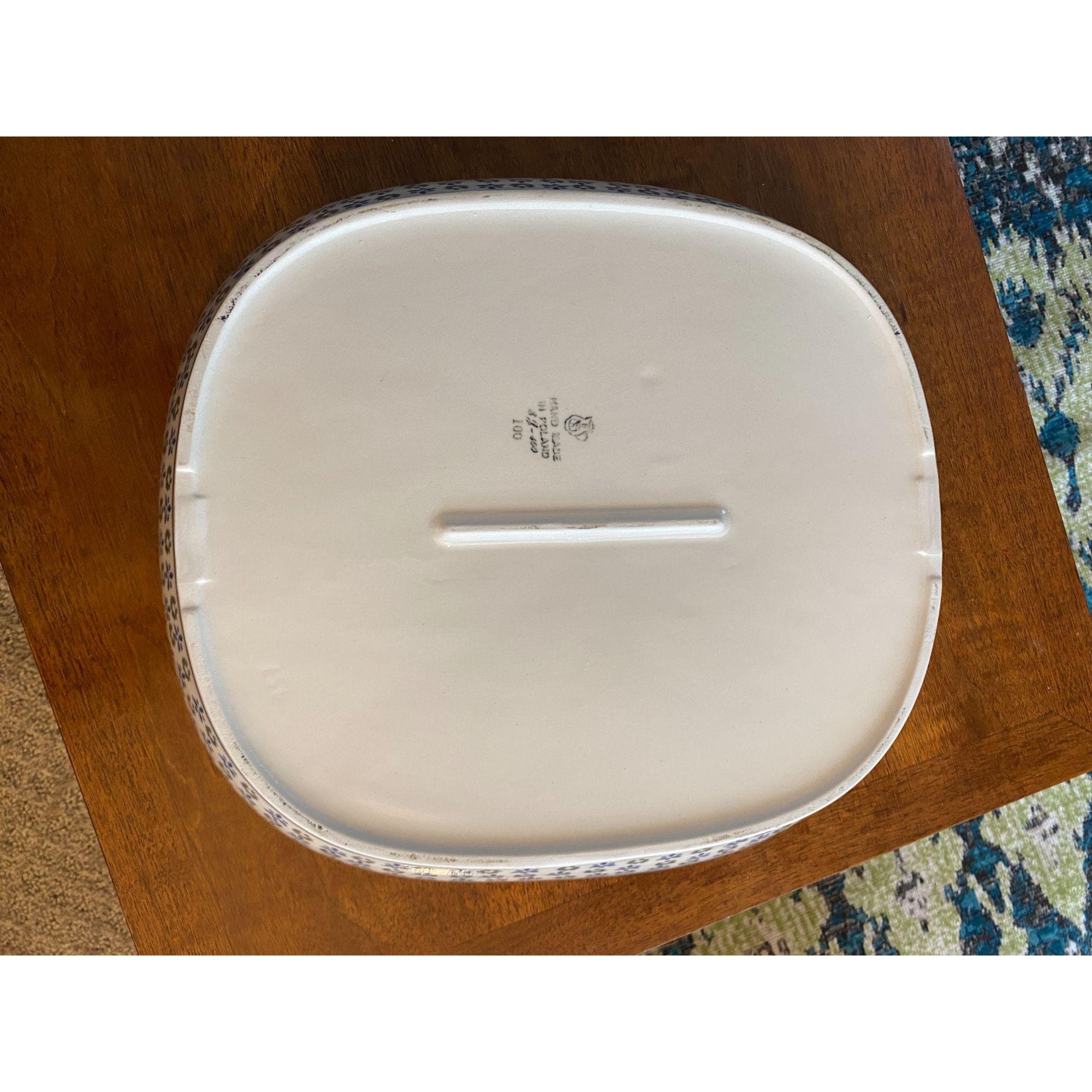 Polish Pottery Lasagna Baking Casserole Dish 11X11 Etsy