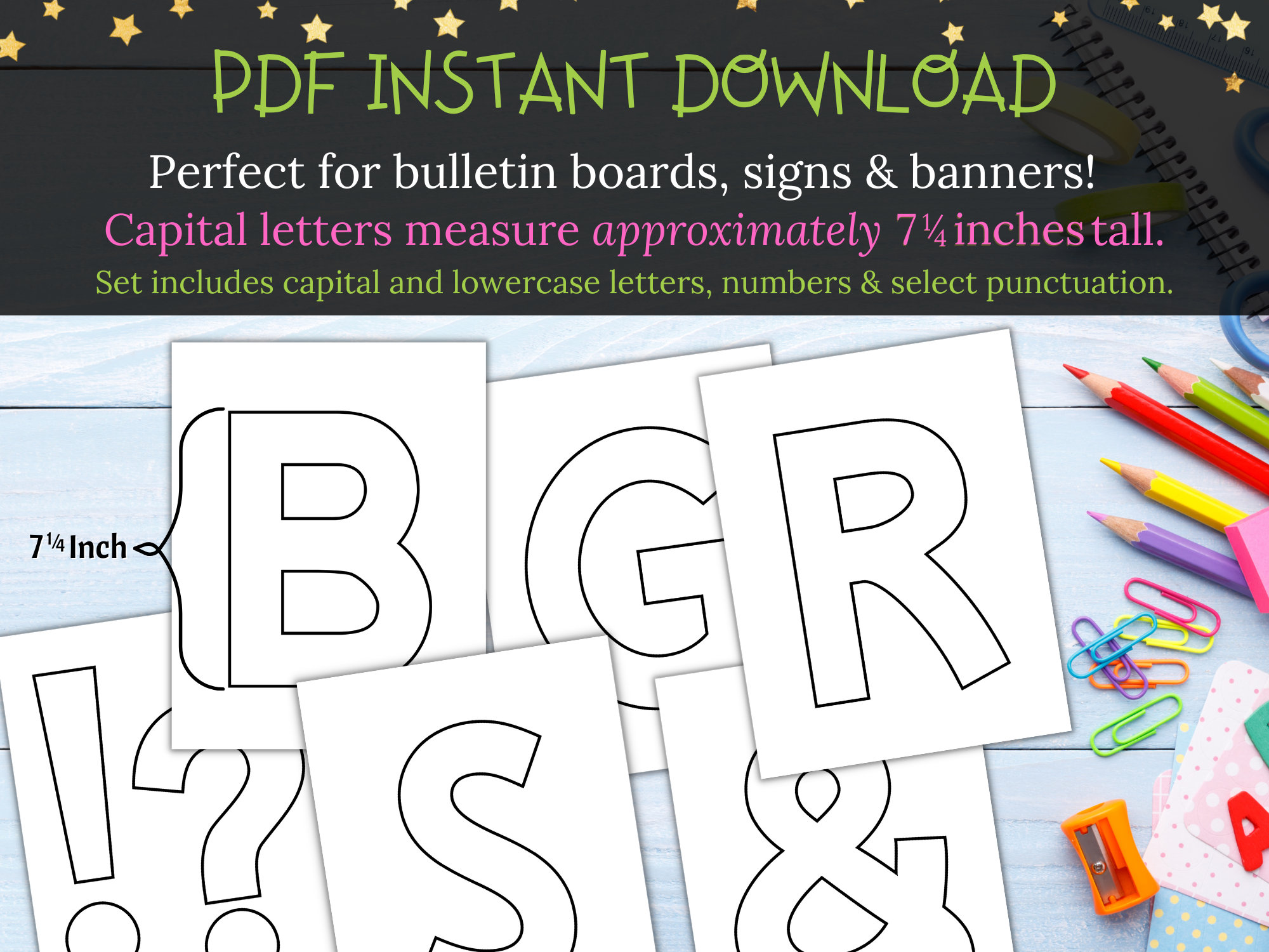 Extra Large Bulletin Board Letters - Il Fullxfull.4809987394 Jrc7