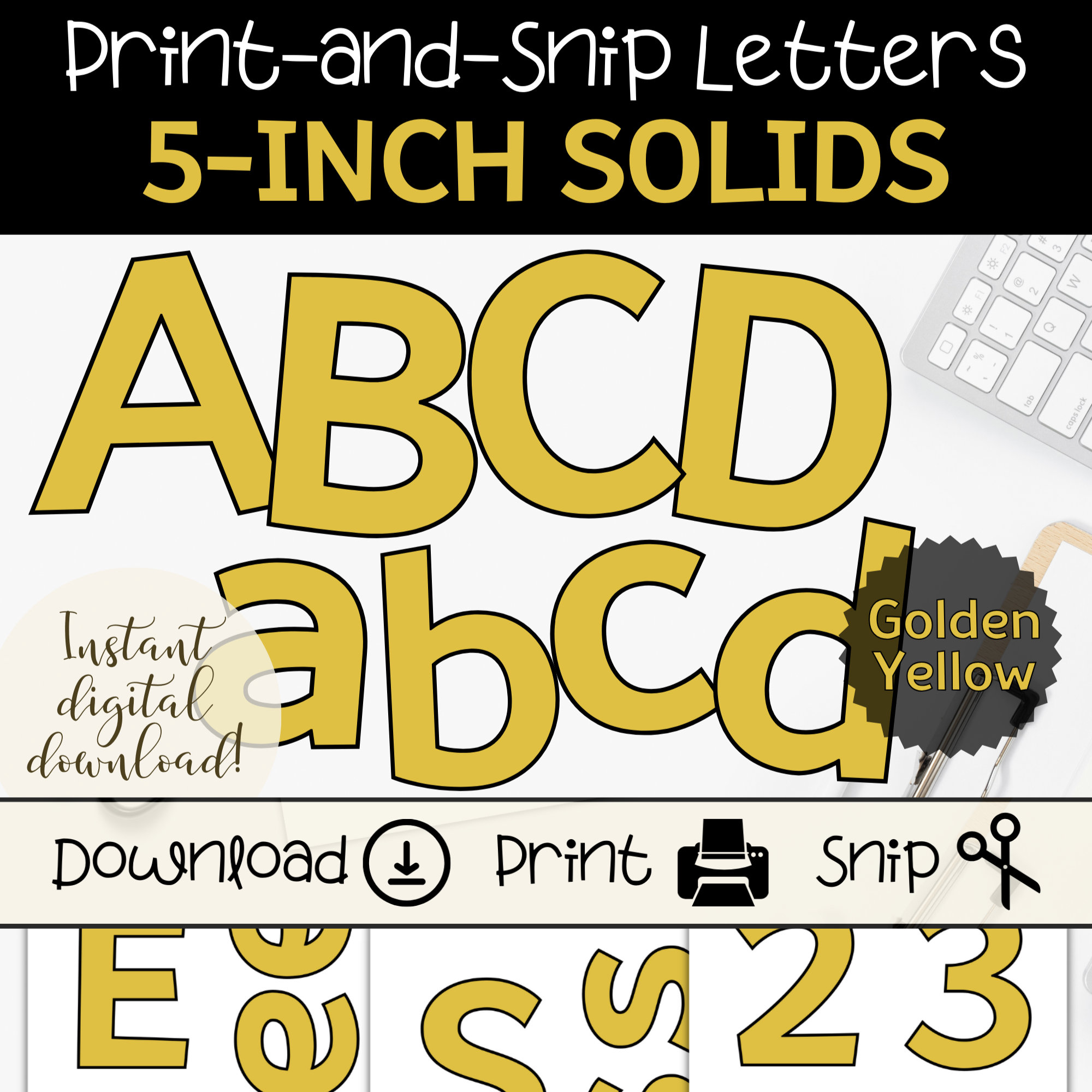 4 Inch Free Printable Individual 167 Calligraphy Uppercase Letter