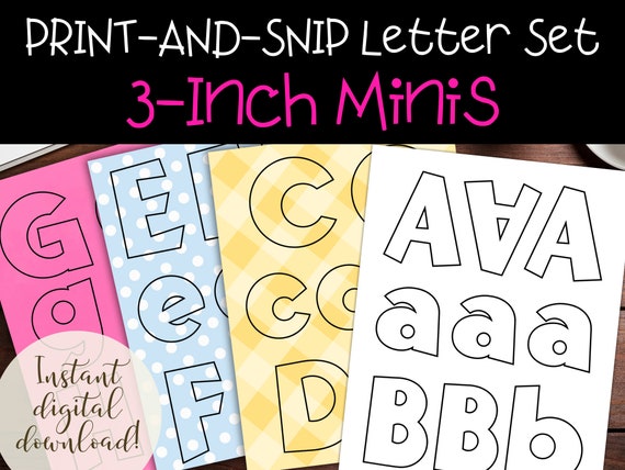 Letter Templates For Display Boards