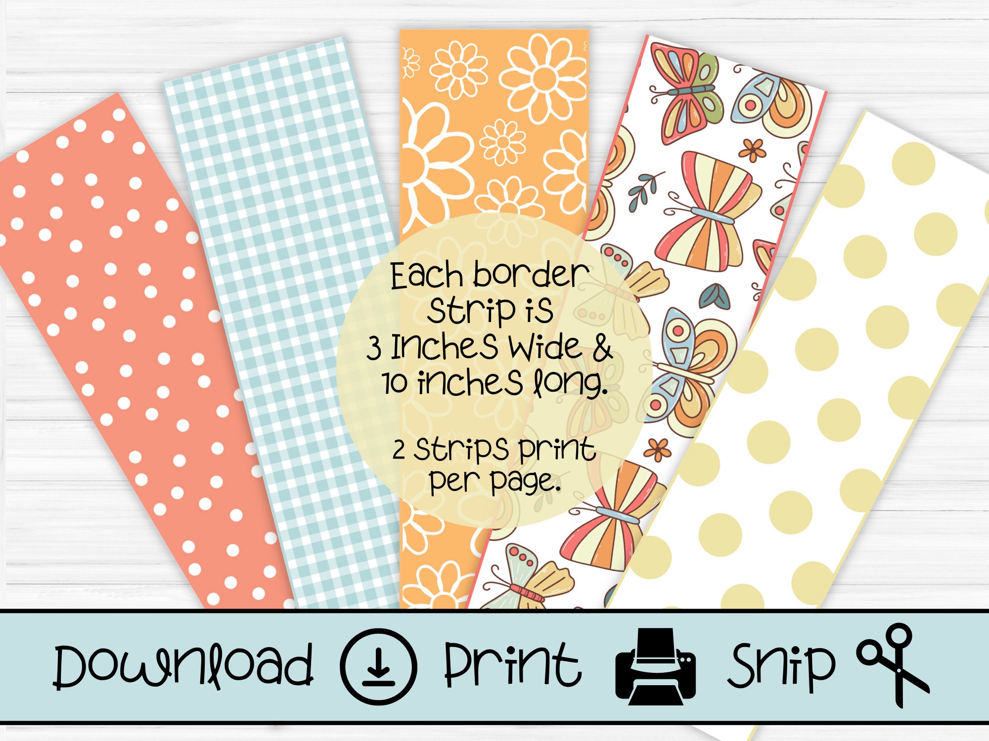 Butterfly Floral Bulletin Board Border | Printable Spring Classroom ...