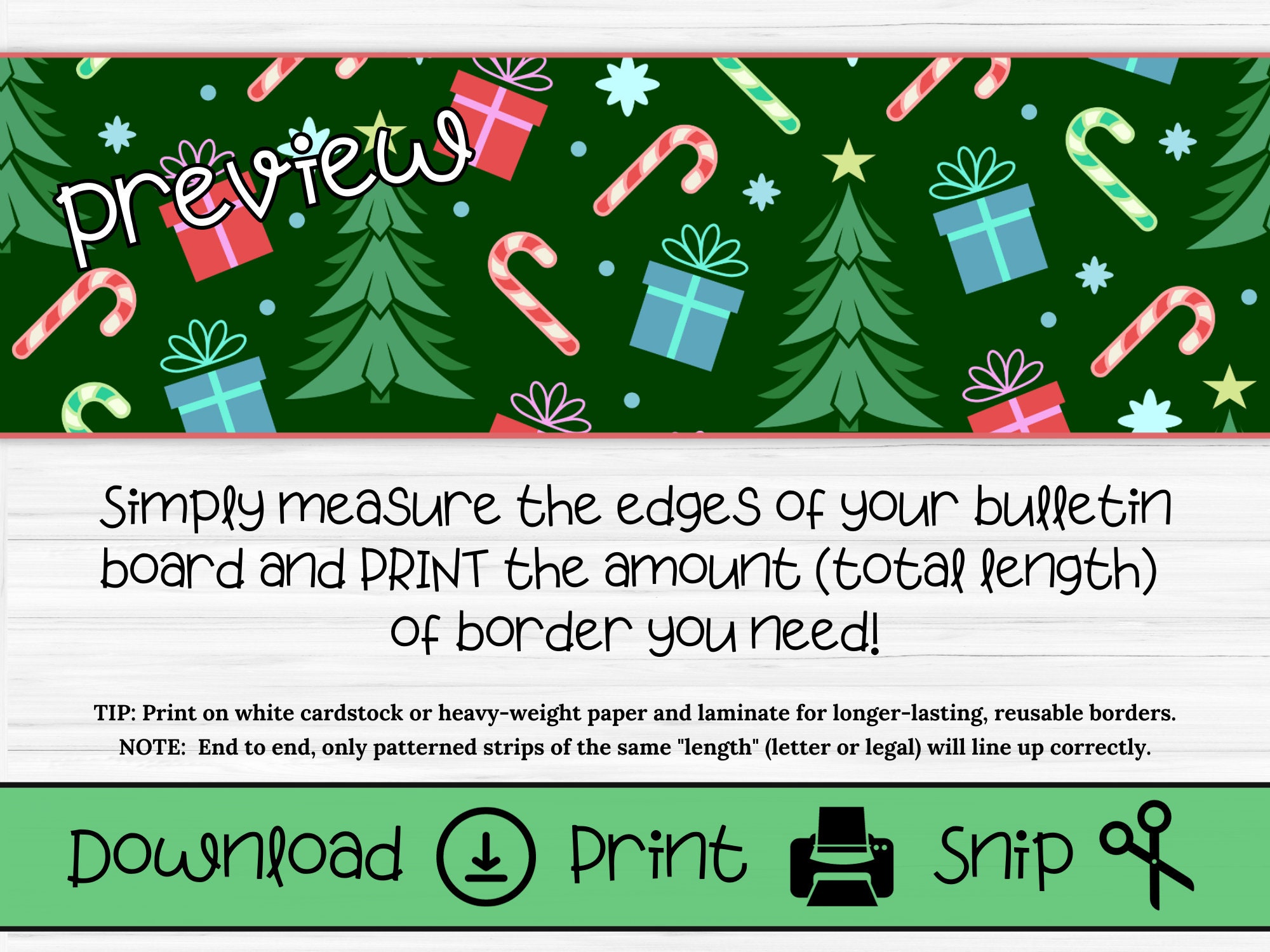 Christmas Bulletin Board Border Printable Holiday Border Strips For Christmas Bulletin Board Border Printable Holiday Border Strips For