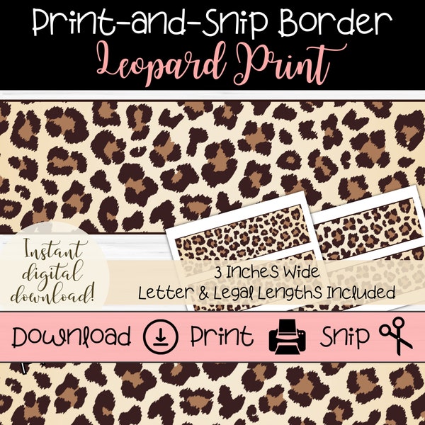 Leopard Print Office - Etsy