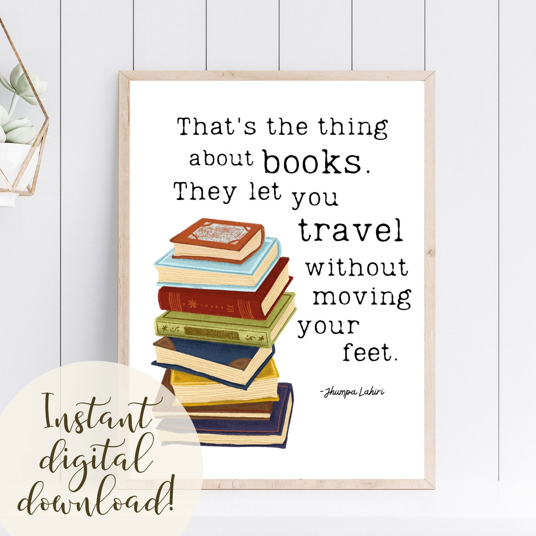 Reading Books Classroom Poster | Printable Wall Print | Reading Teacher ...