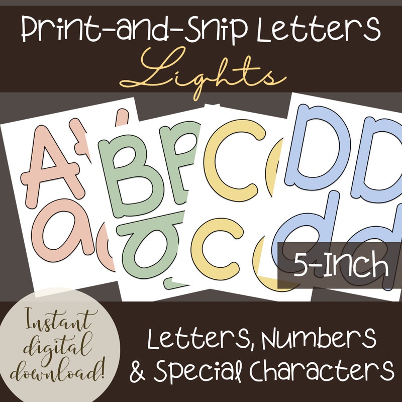 Lighted Letters - Etsy