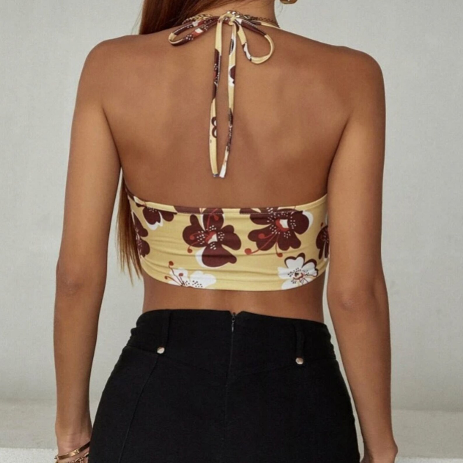 y2k halter tops
