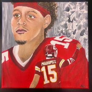 Patrick Mahomes Giclee Fine Art Print