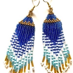 KC Royals That’s What ‘Bead’ Do! - Handmade Earrings