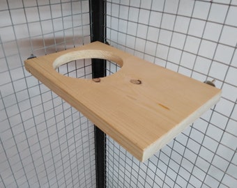 Chinchilla ledges, rat cage accessories, chinchilla cage accessories, ferret cage accessories