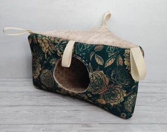 Ferret house, rat hammock, chinchilla cage accessories, corner rat hammock, rat cage accessories, , guinea pig house, guinea pig bed,