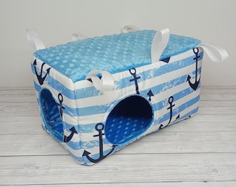 Rat Double Cube Schuilplaats – zachte fleece kooi voor ratten