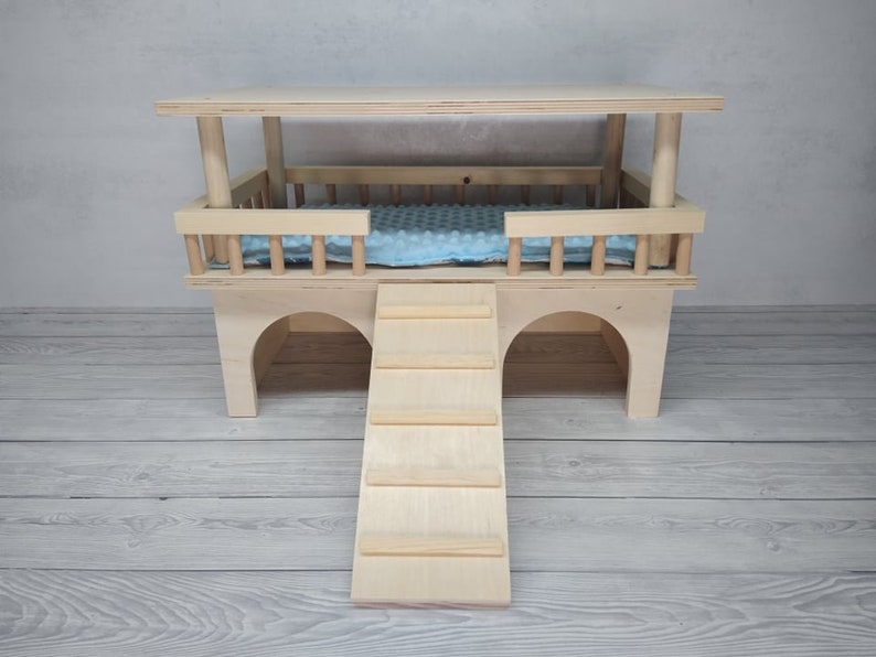 Wooden Guinea Pig House Wood Hedgehog House Guinea Pig Cage Etsy