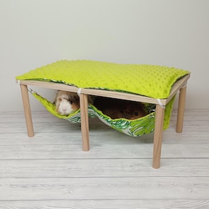 Guinea pig hammock stand, chinchilla cage accessories,  guinea pig cage accessories, rat cage accessories, ferret cage accessories,
