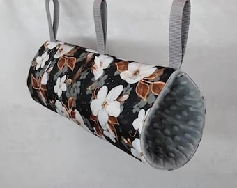 Small Pet Tunnel Hammock – Soft Hanging Bed for Rats, Ferrets, Chinchillas & Guinea Pigs | Cozy Cage Hideout and Pet Tunnel