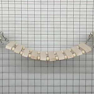 Chinchilla bridge, rat cage accessories wood, chinchilla cage accessories, ferret cage accessories.