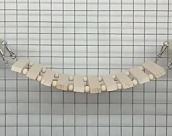 Chinchilla Bridge – Wooden Climbing Ladder Platform