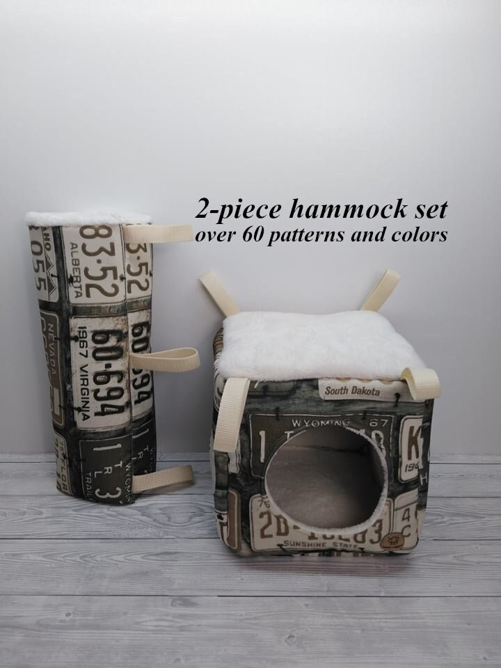 Chinchilla Hammock Set Rat Hammock Set Ferret Hammock Set Etsy