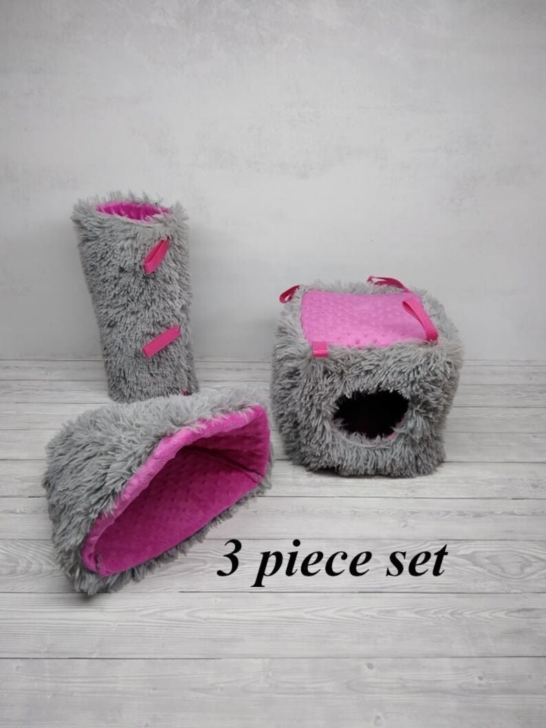 Chinchilla Hammock Set Guinea Pig Hammock Set Ferret Hammock Etsy