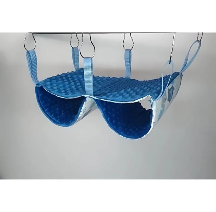 Cozy Rat Tunnel Hammock – Ferret Tunnel & Chinchilla Hammock, Soft Rat Cage Accessories