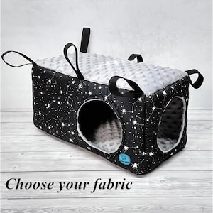 Guinea pig hanging hide, chinchilla house, guinea pig cage accessories, rat cage accessories, guinea pig house, ferret cage accessories