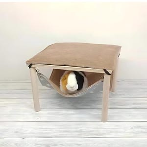 Guinea pig hammock stand, chinchilla cage accessories, rat cage accessories, ferret cage accessories, ferret hammock, rat hammock.