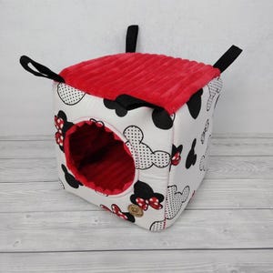 Suspended Cube Hammock for Rats – Hanging Cage Bed