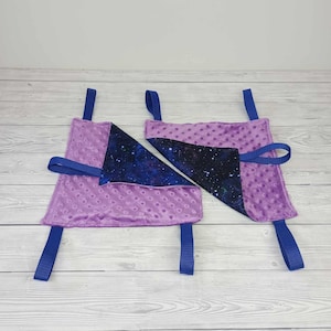 Cozy Fleece Hammock Set for Small Pets – Ideal for Rats, Guinea Pigs, Ferrets, and Chinchillas. Rat Cage Accessories