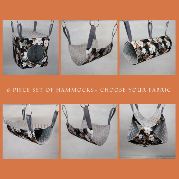 Ferret Hammock Set Rat Hammock Set Sugar Glider Cage Set Set of Hammocks for Small Animals Rodents Cage Accessories Etsy UK